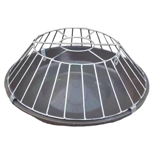 Harilla Hühnerfutterspender, Vogelfuttereimer, große Kapazität, tragbare Schüssel, Hinterhof-Farm, Taubenfutterspender, Futtertablett für Hühner und Enten, 30 Löcher Harilla Hühnerfutterspender, Vogelfuttereimer, große Kapazität, tragbare Schüssel, Hinterhof-Farm, Taubenfutterspender, Futtertablett für Hühner und Enten, 30 Löcher von Harilla