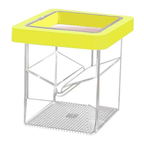 Harilla Schwimmende Fischzucht-Isolationsbox, Fischzuchtbox aus Acryl mit Trennwand, Brutkasten, Brutkasten für Babyfische, Betta, Gelb Harilla Schwimmende Fischzucht-Isolationsbox, Fischzuchtbox aus Acryl mit Trennwand, Brutkasten, Brutkasten für Babyfische, Betta, Gelb von Harilla