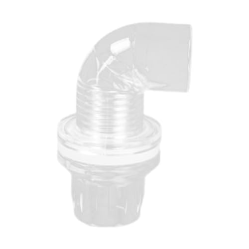 Harilla Tank Wasserschlauchanschluss Aquarium Schlauchadapter Acryl DIY Sanitärzubehör, 20-mm-Kniestück Harilla Tank Wasserschlauchanschluss Aquarium Schlauchadapter Acryl DIY Sanitärzubehör, 20-mm-Kniestück von Harilla