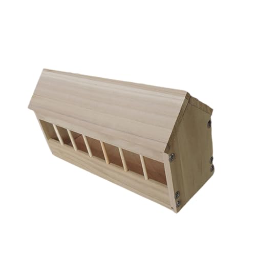 Harilla Taubenfuttertrog mit Schlitzbehälter, Vogelbedarf, Vogelfutternapf für den Garten, Geflügelfutterspender für Wachteln, Vögel, Tauben, 40cm Harilla Taubenfuttertrog mit Schlitzbehälter, Vogelbedarf, Vogelfutternapf für den Garten, Geflügelfutterspender für Wachteln, Vögel, Tauben, 40cm von Harilla