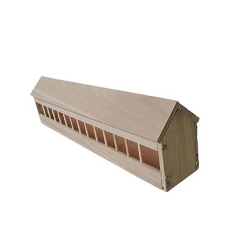 Harilla Taubenfuttertrog mit Schlitzbehälter, Vogelbedarf, Vogelfutternapf für den Garten, Geflügelfutterspender für Wachteln, Vögel, Tauben, 80cm Harilla Taubenfuttertrog mit Schlitzbehälter, Vogelbedarf, Vogelfutternapf für den Garten, Geflügelfutterspender für Wachteln, Vögel, Tauben, 80cm von Harilla