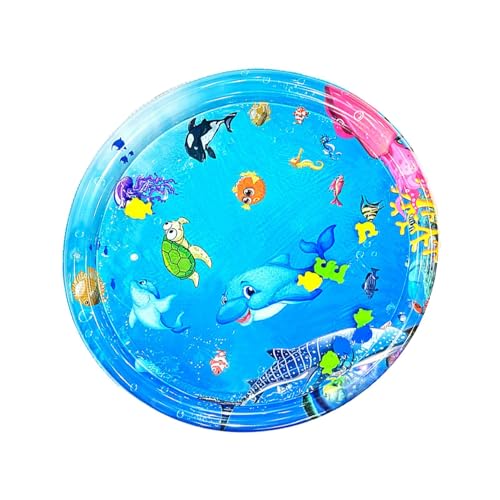 Sensor-Wasser-Spielmatte – Aufblasbare Spielmatte Mit Wassersensor Für Haustiere | Lustige Wasserspielmatte Aus PVC | Faltbare Design-Wasserklopfmatte Für Boden, Fliesen Und Gras von Harmoousue