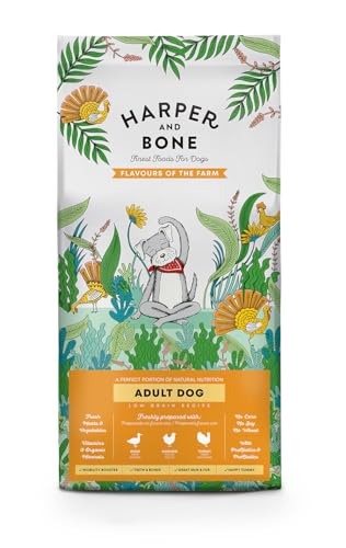 Flavours of the farm – Ente, Huhn und Truthahn (12 kg) von Harper & Bone