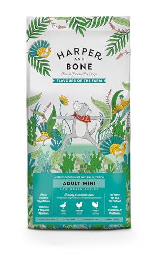 Harper & Bone Adult Mini – Flavours of the farm – Ente, Huhn und Truthahn (2 kg) von Harper & Bone