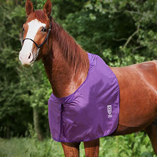 Harrison Howard Anti-Rub Bib Horse Shoulder Guard Chest Saver Wither Protector-Regal Purple von Harrison Howard