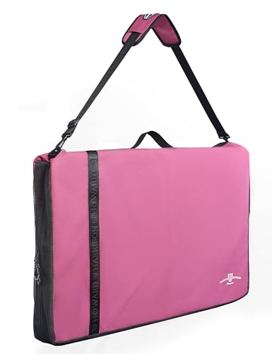 Harrison Howard Große Tack Sattelunterlage Tragetasche Mesh für Englisch oder Western Tack Case Protector für Sattelunterlagen Rosa von Harrison Howard