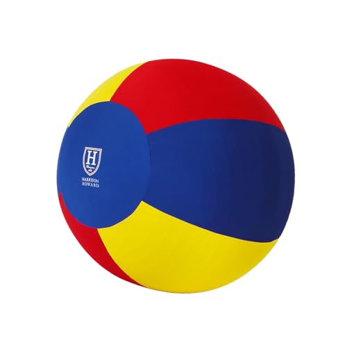 Harrison Howard Howdy Bally Pferdespielball-Abdeckung, Mega-Ball-Abdeckung für Pferde, exklusive lustige Muster, schützende Ballabdeckung, Victory Blaze, 76,2 cm von Harrison Howard