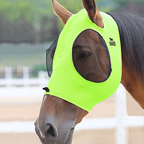 Harrison Howard Superior Comfort Stretchy Fly Masks Breathable Soft on Skin without Ear Covers von Harrison Howard