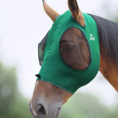 Harrison Howard Superior Comfort Stretchy Fly Masks Breathable Soft on Skin without Ear Covers von Harrison Howard