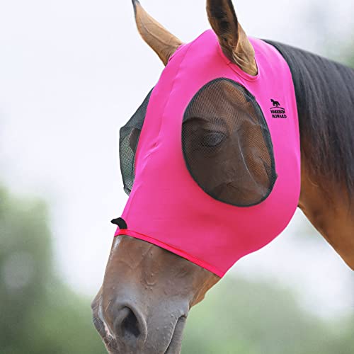 Harrison Howard Superior Comfort Stretchy Fly Masks Breathable Soft on Skin without Ear Covers von Harrison Howard