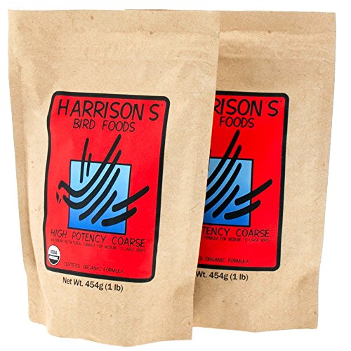 Harrison 's High Potency grob (454g 1 Lb Tasche) – 2 Stück von Harrison's Bird Foods