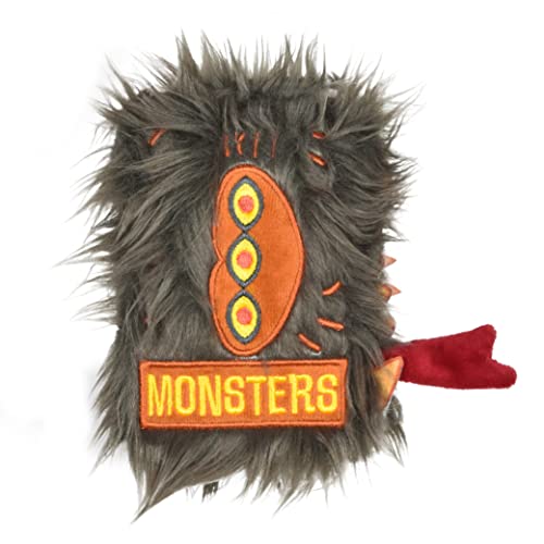 Harry Potter Monster Book Crinkle Pet Toy | Monster Book Hundespielzeug Version | Fuzzy and Crinkly Hundespielzeug inspiriert von Wizarding World | Multisensorisches Hundespielzeug Plüsch von Harry Potter