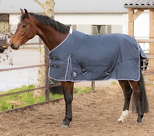 Harry's Horse Outdoor Decke Xtreme-1680 0gr mit Fleece, Farbe:Navy, Größe:145cm von Harry's Horse