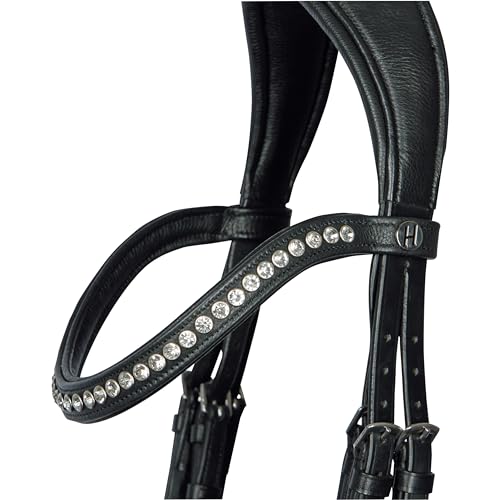 Harry's Horse Trense Nero Soft - Full/WB - Schwarz-Silber von Harry's Horse