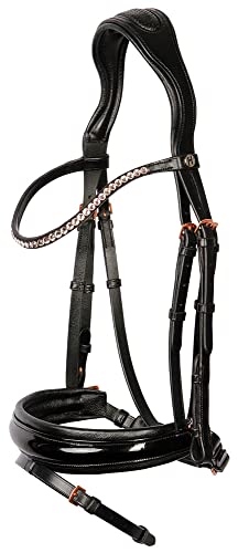 Harry's Horse Trense Roségold Lacque II - Shetty - Schwarz von Harry's Horse