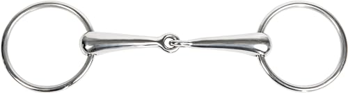 Harry's Horse Wassertrense Hollow Einfach gebrochen 18mm - 11,5 cm - Silber von Harry's Horse