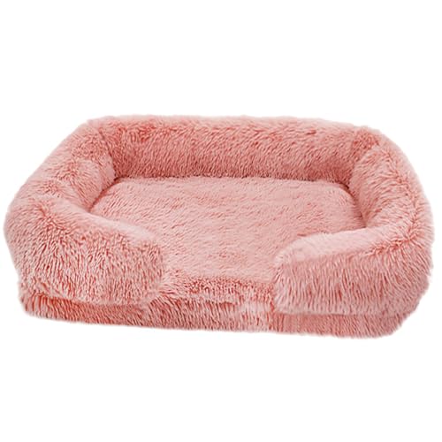 Hattba Kreatives Haustierbett, abnehmbares Kissen für Hunde und Katzen, weiches Plüsch, bequemes Sofa, mehrere Größen und Farben Hattba Kreatives Haustierbett, abnehmbares Kissen für Hunde und Katzen, weiches Plüsch, bequemes Sofa, mehrere Größen und Farben von Hattba