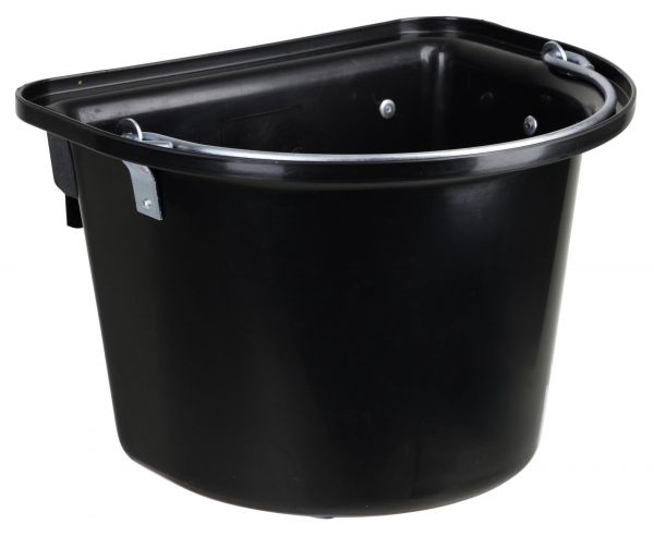 Futterkrippe 12 Liter, Schwarz, mit Aufhängehaken und Henkel, Futte... Futterkrippe 12 Liter, Schwarz, mit Aufhängehaken und Henkel, Futte... von Hausmarke