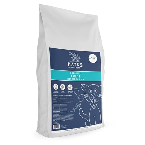 Hayes Brothers Light Getreidefrei Katzenfutter 7KG - Trockenfutter für Katze von Hayes Brothers