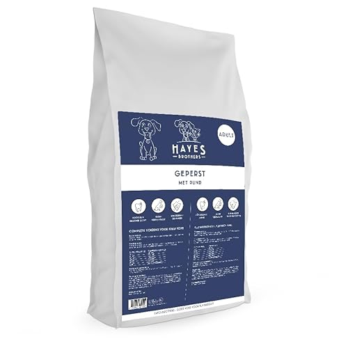 Hayes Brothers Standard Gepresstes Hundefutter 20KG - Kaltgepresste Hundefutter für jeden Erwachsenen und älteren Hund von Hayes Brothers