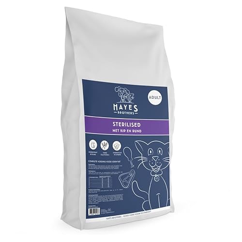 Hayes Brothers Sterilised Katzenfutter 7KG - Trockenfutter für Katze von Hayes Brothers