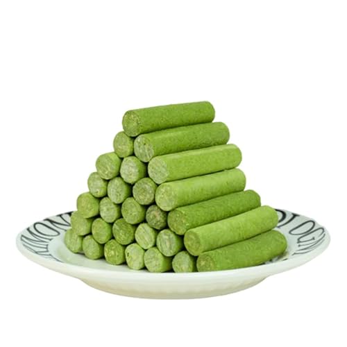 Katzengras Snack,Cat Grass Teething Stick,50g Gefriergetrocknet Snacks für Katzen für die Zahnpflege und Haarknäuel Entfernen, Katzenminze,Beißstab aus katzengras von Healife