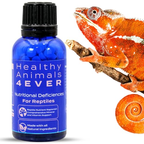 HealthyAnimals4Ever Reptiliennährstoffauffüllung: umfassende Mineral- und Vitaminunterstützung von HealthyAnimals4Ever