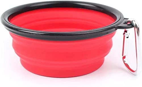 Praktische Hundereiseschale: Die ultimative Lösung für unterwegs - Faltbare Welpenschale - Tragbare Silikon-Trinkschale mit Karabinerhaken - Ideal für Reisen - Inklusive 450 ML Kapazität - von Heble Praktische Hundereiseschale: Die ultimative Lösung für unterwegs - Faltbare Welpenschale - Tragbare Silikon-Trinkschale mit Karabinerhaken - Ideal für Reisen - Inklusive 450 ML Kapazität - von Heble von Heble