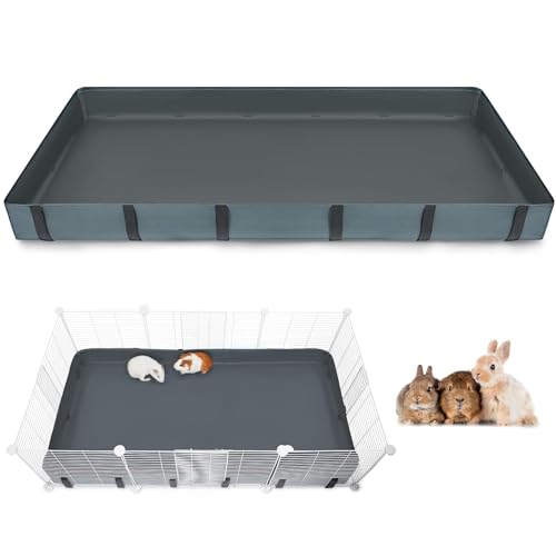 Hedgeink Meerschweinchen-Käfigeinlage mit Klettverschluss, wasserdicht, mit Plane, Käfigeinlage für Hamster, geeignet für C&C-Gitterkäfig, Käfig nicht im Lieferumfang enthalten, für Meerschweinchen Hedgeink Meerschweinchen-Käfigeinlage mit Klettverschluss, wasserdicht, mit Plane, Käfigeinlage für Hamster, geeignet für C&C-Gitterkäfig, Käfig nicht im Lieferumfang enthalten, für Meerschweinchen von Hedgeink