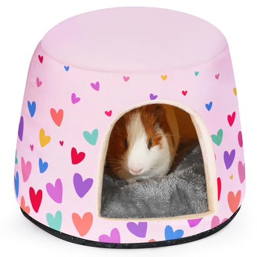 Hedgeink Meerschweinchen Haus 2-in-1 Kaninchenbett & Kaninchen Zubehör – Waschbares Kleintier Kuschelbett mit Herausnehmbarem Kissen für Hamster, Igel, Hasen, Nagerkäfig Hedgeink Meerschweinchen Haus 2-in-1 Kaninchenbett & Kaninchen Zubehör – Waschbares Kleintier Kuschelbett mit Herausnehmbarem Kissen für Hamster, Igel, Hasen, Nagerkäfig von Hedgeink