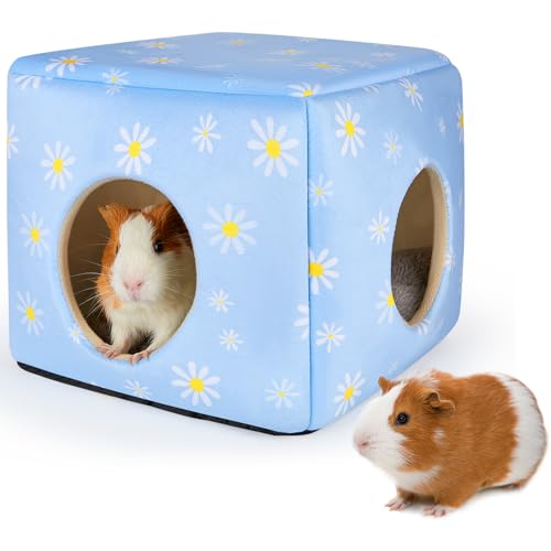 Hedgeink Meerschweinchenversteck Kaninchenbett kubisches Meerschweinchenhaus Zubehör maschinenwaschbar Kaninchenhaus Versteck Hamsterbett für Hasen Chinchilla Frettchen kleine Haustiere Hedgeink Meerschweinchenversteck Kaninchenbett kubisches Meerschweinchenhaus Zubehör maschinenwaschbar Kaninchenhaus Versteck Hamsterbett für Hasen Chinchilla Frettchen kleine Haustiere von Hedgeink