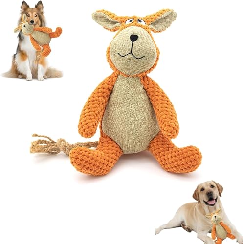 HeeDz Robustrabbit – Entwickelt for Starke Kauer, Robustes Kaninchen-Hundespielzeug, Robustes Kaninchen-Hunde-Kauspielzeug, Robustes Kaninchen-Hunde-Kauspielzeug (Color : 1pcs-b) von HeeDz