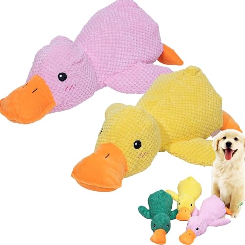 HeeDz Zentric Quack-Quack-Ente Hundespielzeug Zentric Hundespielzeug Gefülltes Quack-Ente Hundespielzeug Quack-Quack-Ente Hundespielzeug (Color : 2pcs-c) von HeeDz