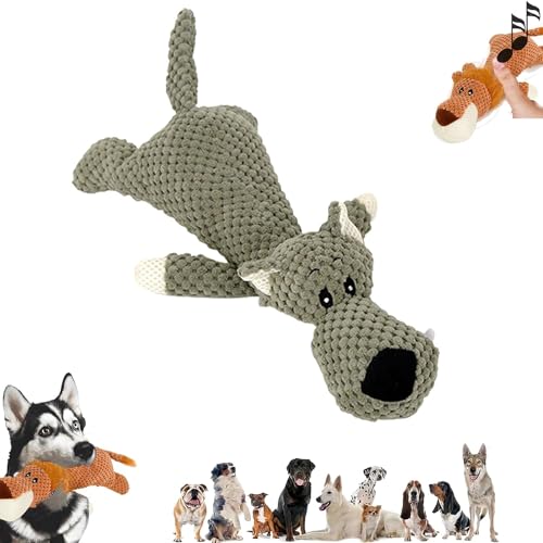 Invincipaw Hundespielzeug for schwere Kauer, Invincipaw-Tiere for schwere Kauer, Kuscheltier-Kauspielzeug for Hunde (Color : 1pcs-b) von HeeDz