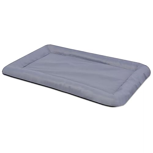 Matratze Bett Korb für Hunde, Haustiere, Größe XXL, 97 x 62 cm, Grau, 02_0001616 von Helloshop26