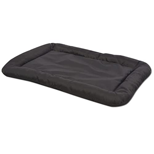 Matratze Bett Korb für Hunde Haustiere Größe M 55 x 35 cm schwarz 02_0001600 von Helloshop26