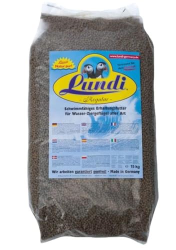 Lundi Regular - 15 kg, Schwimmfutter, Entenfutter, Futter von Hemel