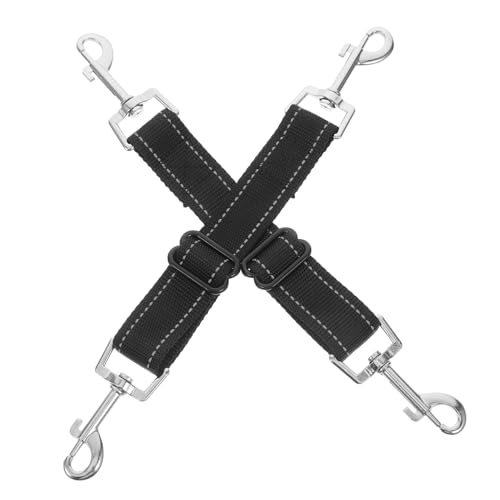 Hemobllo 2 Stück Verbindungsstück für Hundehalsband klein Kragen Arm binden freigeben Sicherheitsclip für die Leine Teil Stecker Autositzleine für Hunde Hundeleine Clip Anhang Nylon Schwarz Hemobllo 2 Stück Verbindungsstück für Hundehalsband klein Kragen Arm binden freigeben Sicherheitsclip für die Leine Teil Stecker Autositzleine für Hunde Hundeleine Clip Anhang Nylon Schwarz von Hemobllo