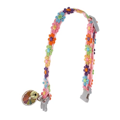 Hemobllo Buntes Spitzenblumen Katzenhalsband Breit Verstellbares Leichtes für und Kleine Hunde Dekoratives Hautfreundliches Haustierhalsband mit Glocke Langlebig und Komfortabel Hemobllo Buntes Spitzenblumen Katzenhalsband Breit Verstellbares Leichtes für und Kleine Hunde Dekoratives Hautfreundliches Haustierhalsband mit Glocke Langlebig und Komfortabel von Hemobllo