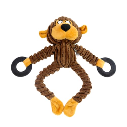 Hemobllo Dogman Toys Gefülltes Faultier Plüschtier Kazuha Plüsch Affe Kauspielzeug Hund Kleine Hundespielzeuge mit Quietscher Kleine Plüschtiere für Hunde Haustier Beißspielzeug Hund Kauspielzeug von Hemobllo