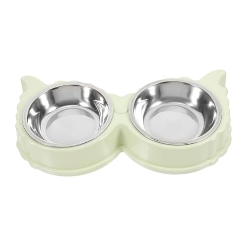 Hemobllo Doppelte Hundenapf Und Wassernapf Aus Edelstahl rutschfeste Futter Und Wasserschale Für Kleine Hunde Welpen Und Katzen Leicht Zu Reinigen Stabil Und Langlebig Hemobllo Doppelte Hundenapf Und Wassernapf Aus Edelstahl rutschfeste Futter Und Wasserschale Für Kleine Hunde Welpen Und Katzen Leicht Zu Reinigen Stabil Und Langlebig von Hemobllo