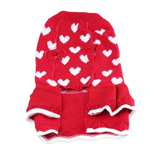 Hemobllo Hundebekleidung Für Kleine Hunde Hundekleidung Weihnachtskleidung Für Hunde Kleidung Für Haustierhunde Weihnachtshundekostüm Welpenkleid Katzenpullover Halloween Haustier-Outfit von Hemobllo