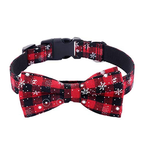 Hemobllo Hundehalsbänder Zu Weihnachten Haustier Hundehalsband Schwarze Halsreifen Hund Weihnachten Hund Weihnachtshalsband Katzenhalsband Personalisiert Blaubeere Junge Kleiner Hund von Hemobllo