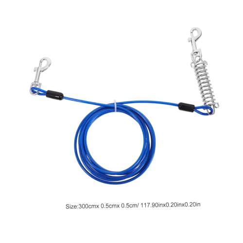 Hemobllo Hundeleine Mit Stoßdämpfender Und Drehbarem Karabiner Hundekette Für Kleine Große Hunde Für Training Und Outdoor-aktivitäten Hemobllo Hundeleine Mit Stoßdämpfender Und Drehbarem Karabiner Hundekette Für Kleine Große Hunde Für Training Und Outdoor-aktivitäten von Hemobllo