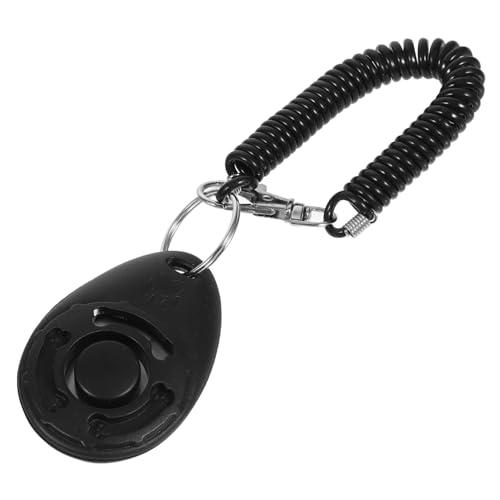 Hemobllo Klicker Für Haustiertraining Katzenklicker Bausätze Puffer Welpe Hundeklicker Für Das Training Bausatz Pfote Hundetrainingsgeräte Trainingsgeräte Für Hunde Black von Hemobllo