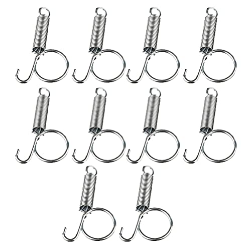 Hemobllo Multitools 10PCS Metall Finger Frühling Haken für Befestigung Haustier K?fig Tür für Draht Kaninchen K?fige Türen Hasen Nagetiere Hamster Eichh?rnchen V?Gel Mehrzweckwerkzeug von Hemobllo