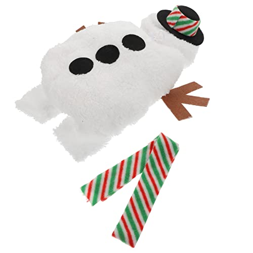 Hemobllo 1stk Verwandlungskostüm Für Haustiere Bequeme Hundekleidung Hundeweihnachtskleidung Halloweenkostüm Kostüm-Outfit Hund Schneemann Anzug Winterkleidung Polyester Der Hund Urlaub von Hemobllo