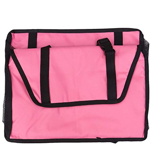 Hemobllo Sitzerhöhungen 1 PC Katze Hundeträger Wasserdichter Hund Booster Sitz Reiseschutz Hund Autositz Mesh Hängetasche Booster Sitz für Hunde Katzen Haustiere (Rosa) von Hemobllo