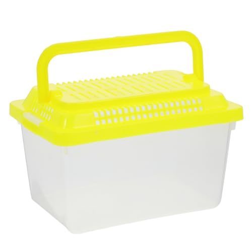 Hemobllo Tragbare Reptilien Transportbox aus Bruchsicherem PP Transparentes Aquarium mit Belüftung Sicher für Schildkröten Goldfische Hamster und Kleine Haustiere Einfach zu Reinigen Hemobllo Tragbare Reptilien Transportbox aus Bruchsicherem PP Transparentes Aquarium mit Belüftung Sicher für Schildkröten Goldfische Hamster und Kleine Haustiere Einfach zu Reinigen von Hemobllo