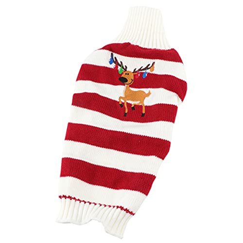 Hemobllo Weihnachtshundekostüm Hund Rentier Kostüm Winterkleidung Für Kleine Hunde Hund Santa Anzug Hunde-Outfit Haustierpullover Für Kleine Hunde Santa Hundekostüm Spitze Herbst Und Winter von Hemobllo